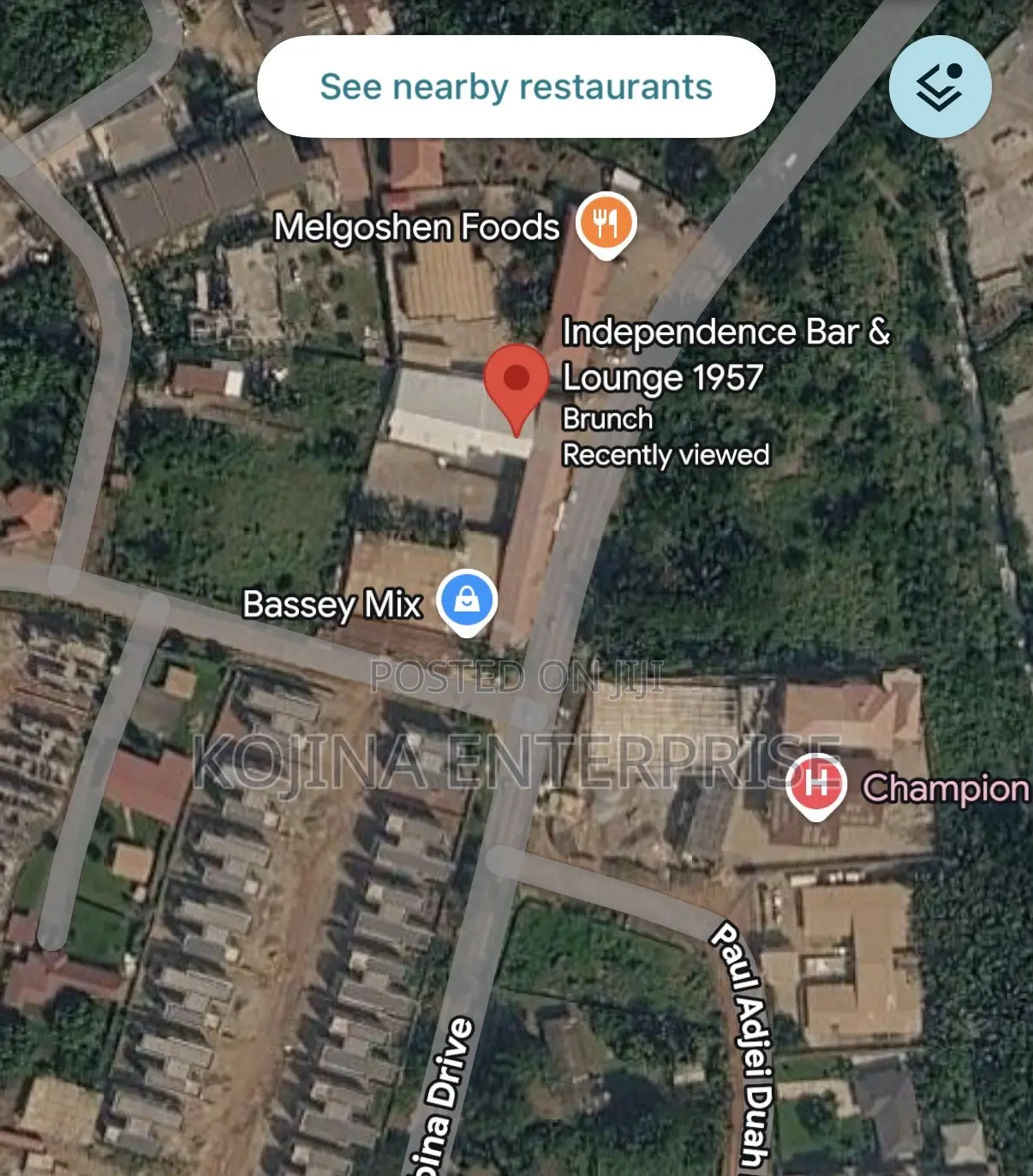 Prime Residential Land for Sale – Major Kobbinah Drive, Danyame in Kumasi Metropolitan