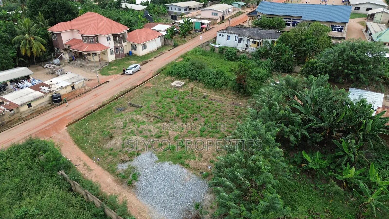 Partially Developed Land for Sale in Koforidua Okorase in New-Juaben Municipal