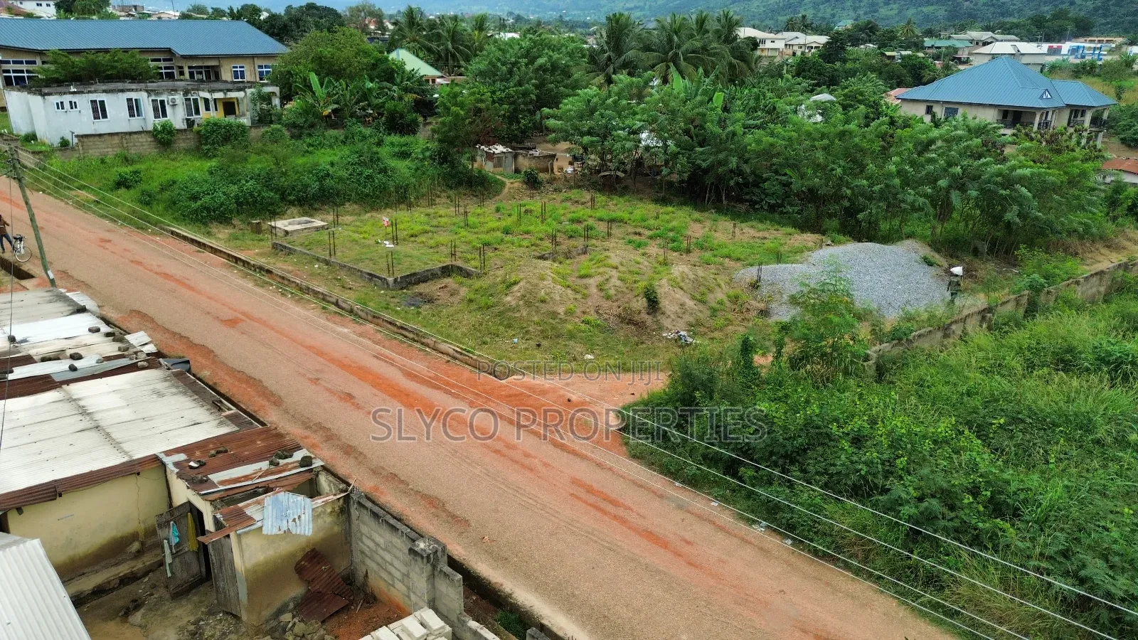 Partially Developed Land for Sale in Koforidua Okorase in New-Juaben Municipal