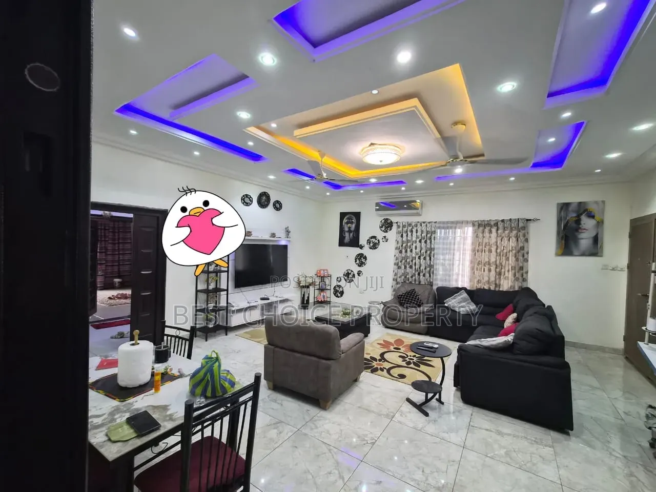 3bdrm Apartment in Pantang Hospital for rent in Oyarifa Mall Area