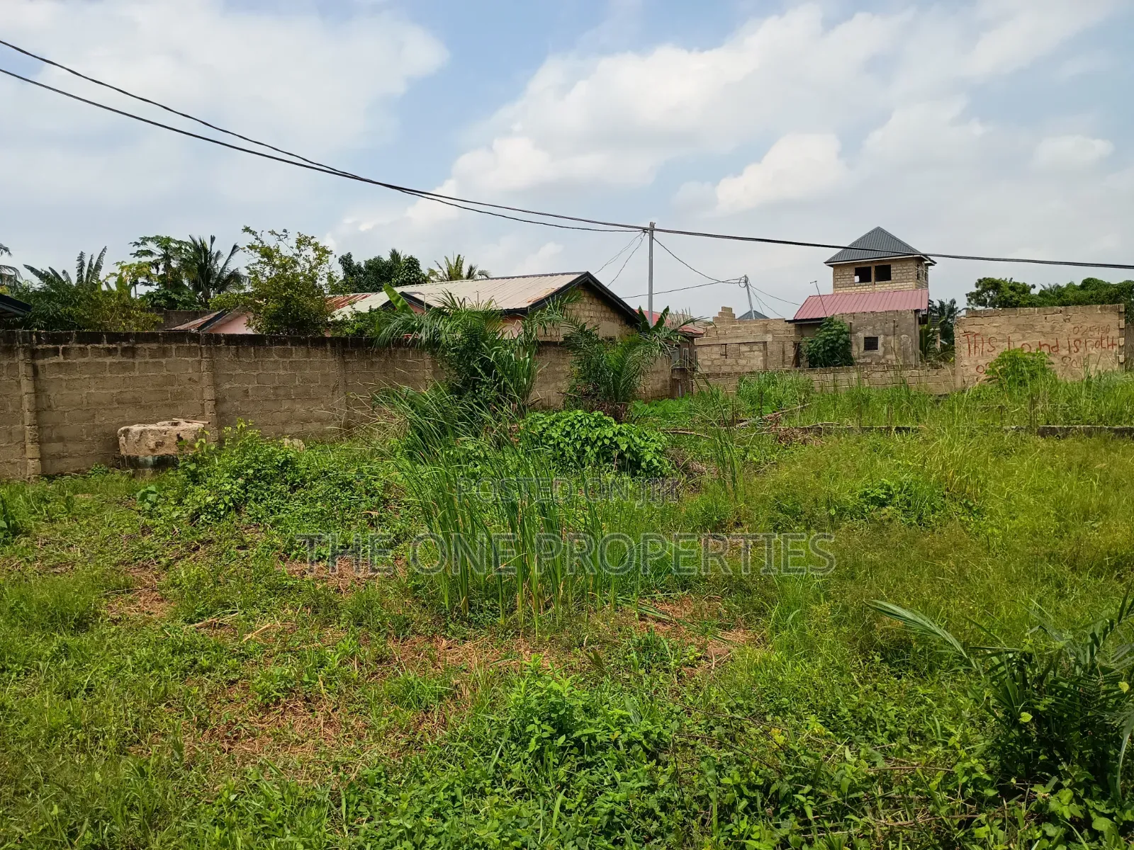 70x100 Ft Land for Sale at Dobro in Amasaman