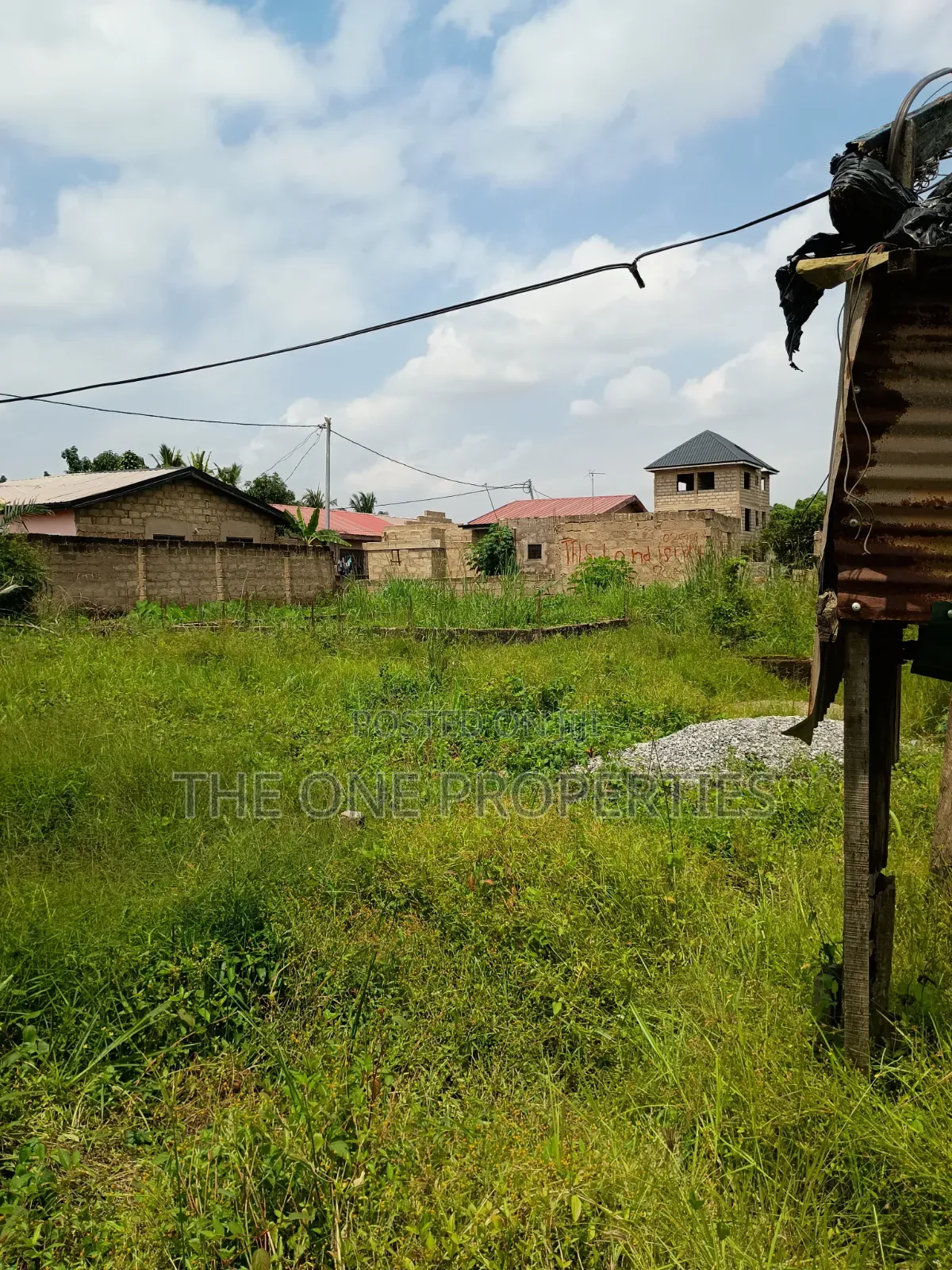 70x100 Ft Land for Sale at Dobro in Amasaman