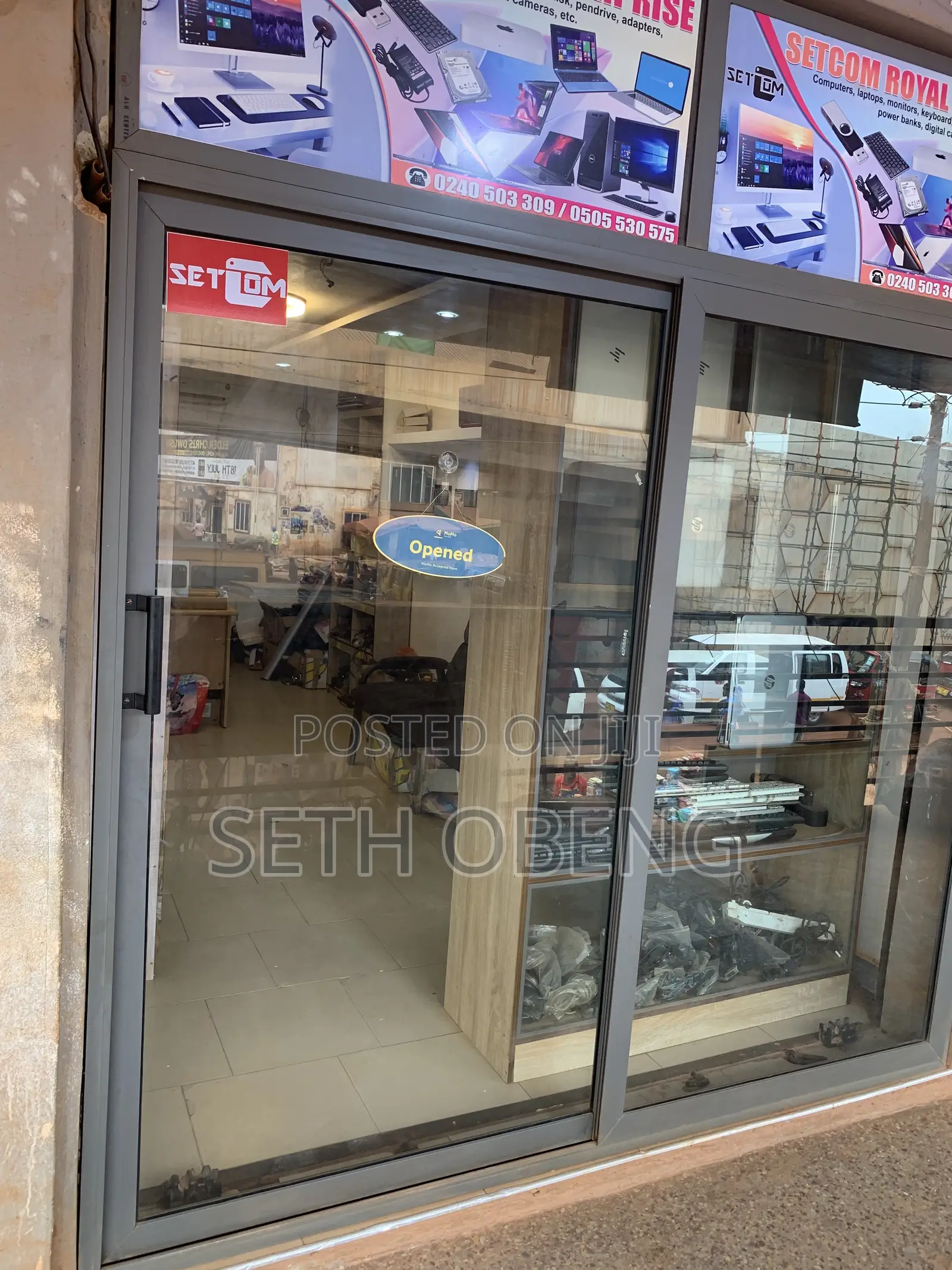 Shop for Rent at SUAME MAAKRO Opposite the Overhead in Kumasi Metropolitan