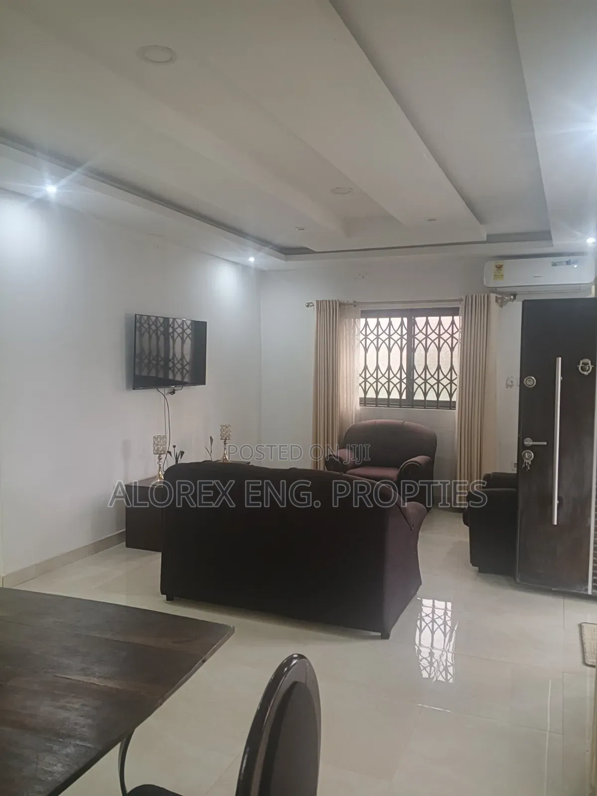 Furnished 3bdrm Apartment in $120 Daily, Oyarifa Mall Area for rent in Oyarifa Mall Area