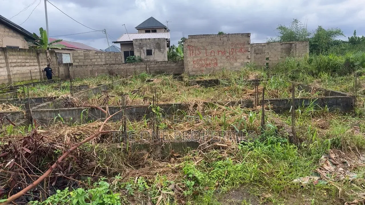70x100 Ft Land for Sale at Dobro in Amasaman
