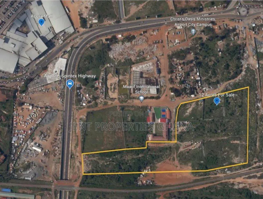 Titled 10.57 Acres of Lands for Sale in Airport Residential Area