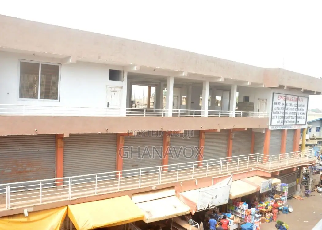 50-Year Commercial Lease Shops for Sale at Madina Market in Zongo Junction
