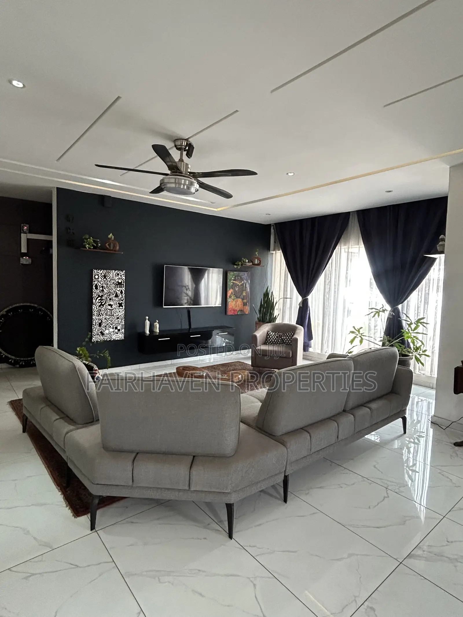 Furnished 3bdrm House in Fairhaven, Adenta for sale in Adenta