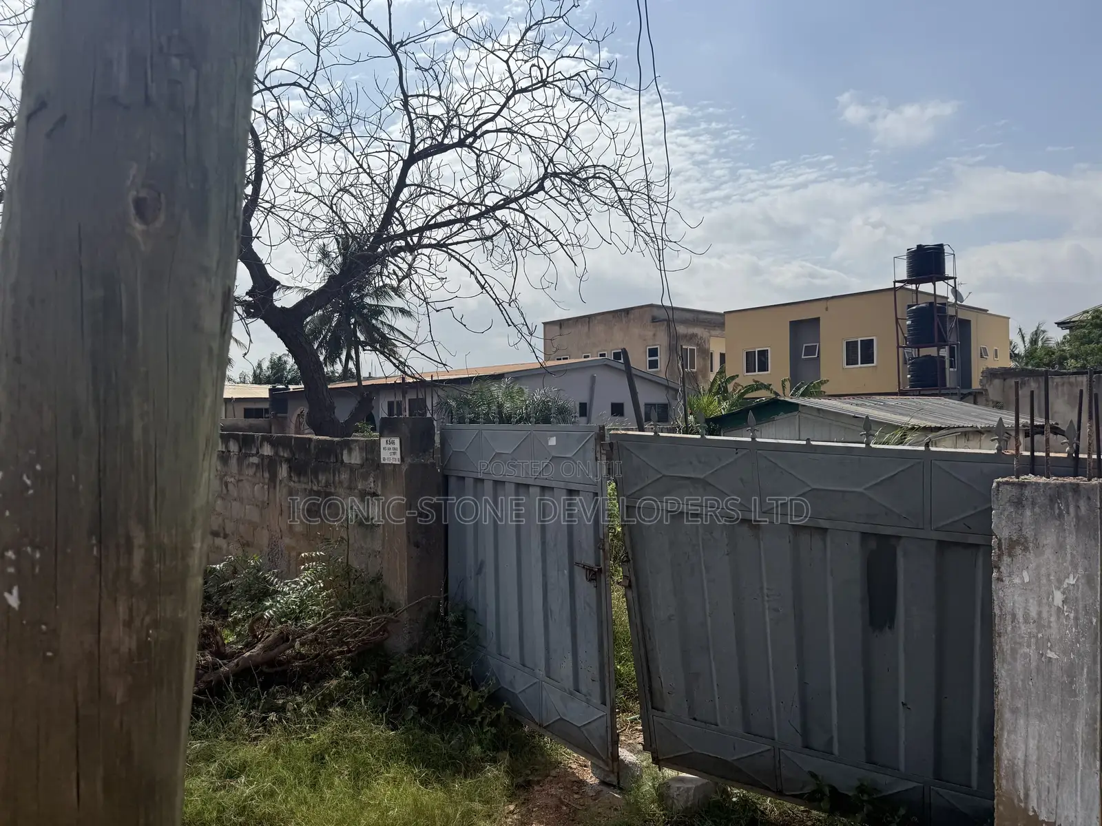 Registered 48/85sqft Plot of Land at Ashaley Botwe in Little Roses Area