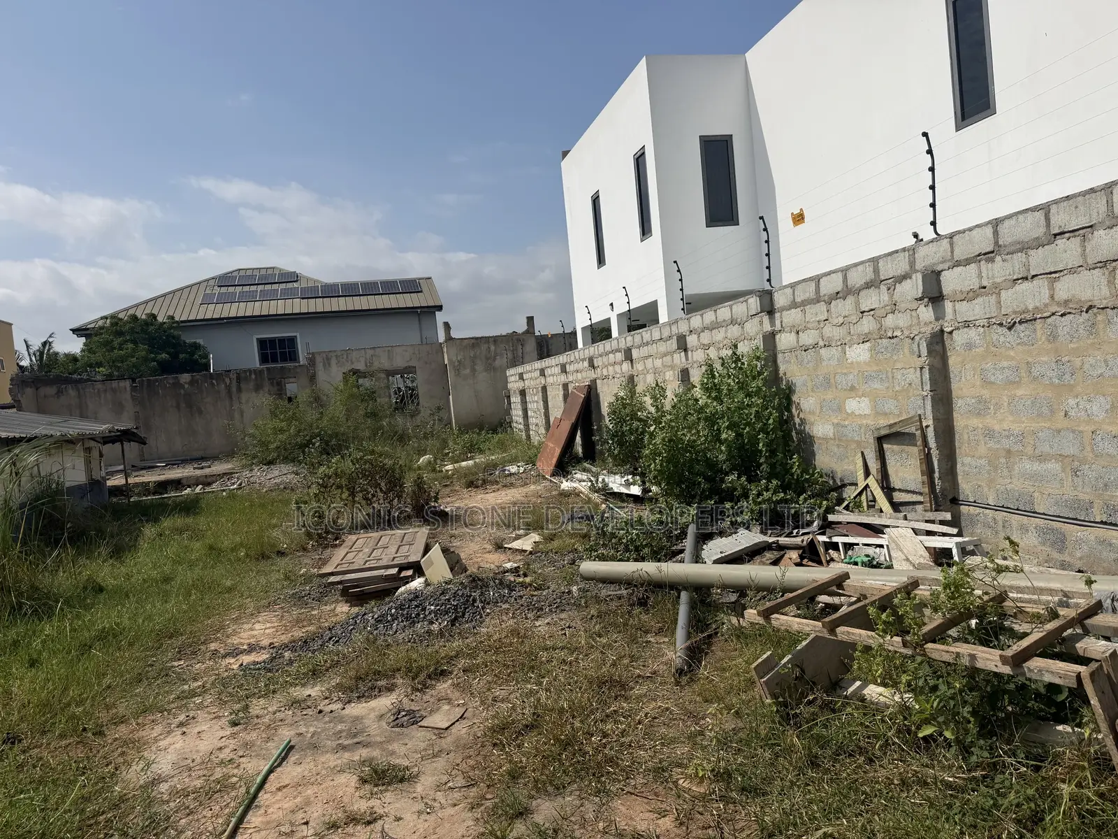 Registered 48/85sqft Plot of Land at Ashaley Botwe in Little Roses Area