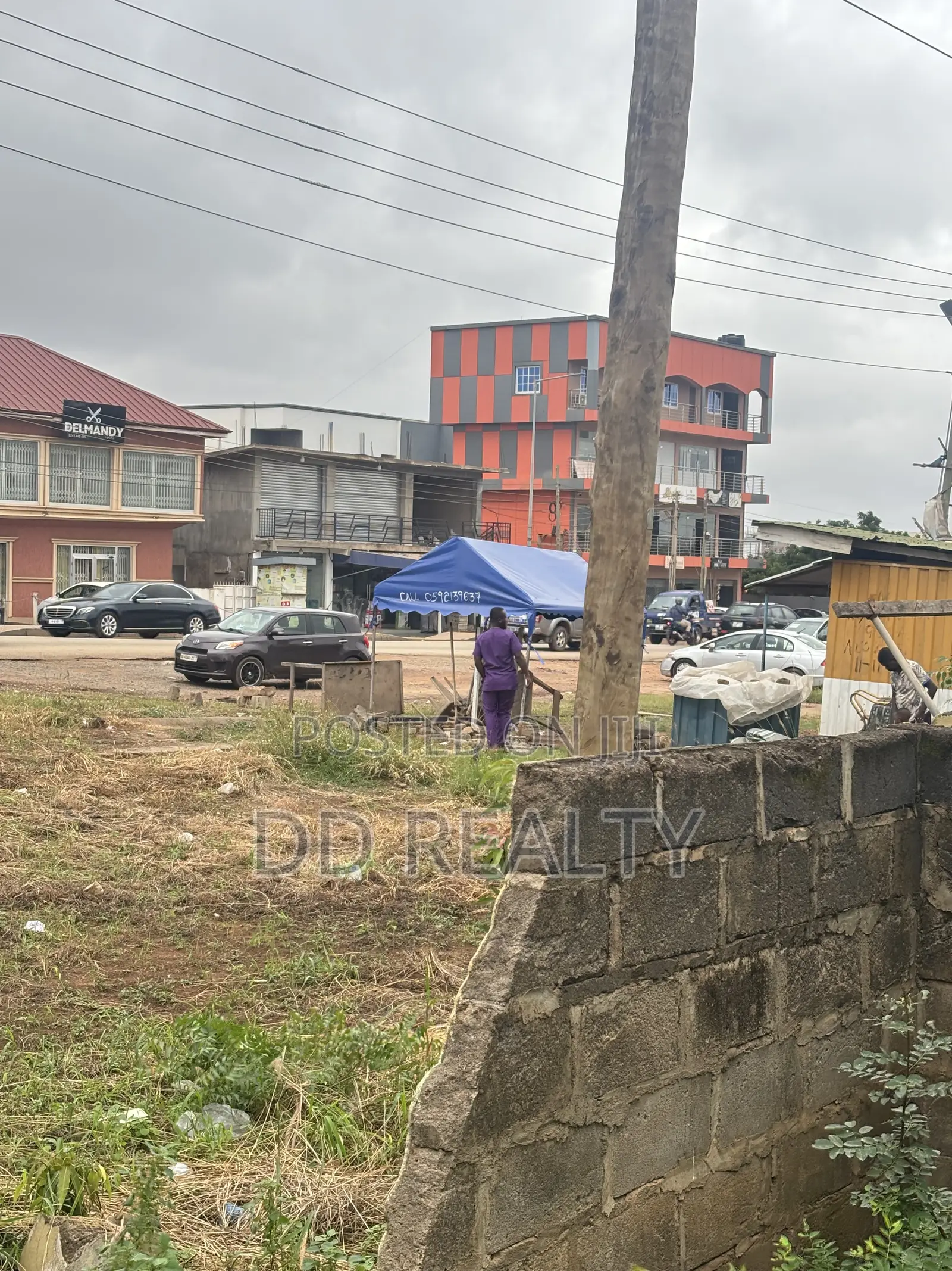 Titled Road Side Land for Sale at Haatso in ECOMOG