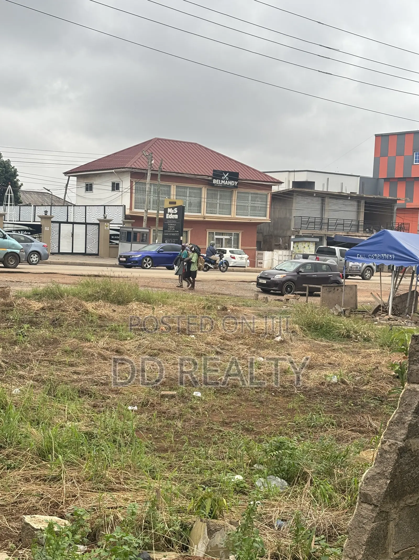 Titled Road Side Land for Sale at Haatso in ECOMOG