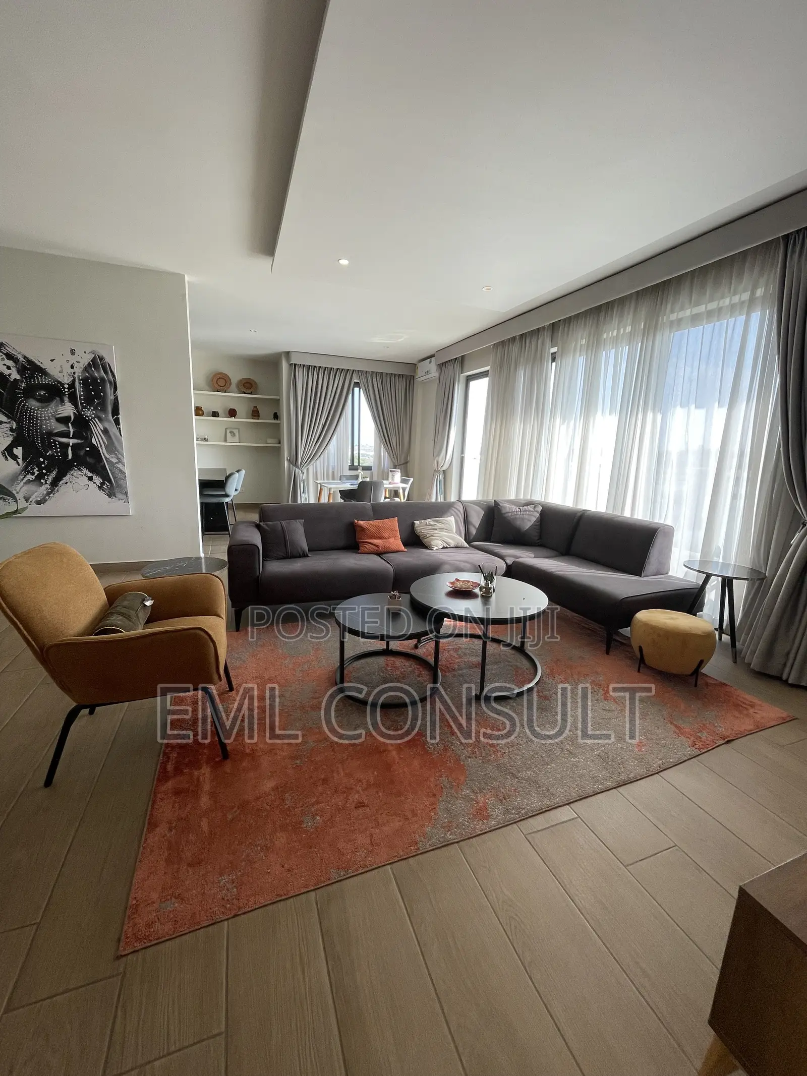 Furnished 2bdrm Apartment in East Legon for rent in East Legon