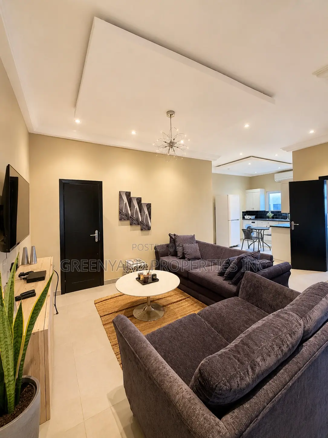 Furnished 1bdrm Apartment in Com 17, Off Shell, Spintex for sale in Spintex