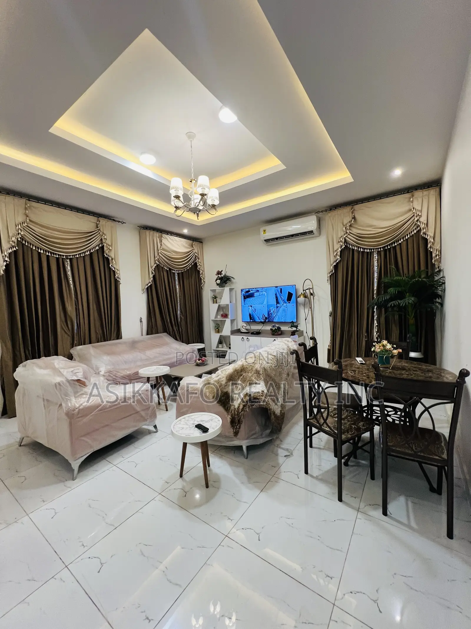 Furnished 2bdrm House in Coastal Estate, Spintex for rent in Spintex