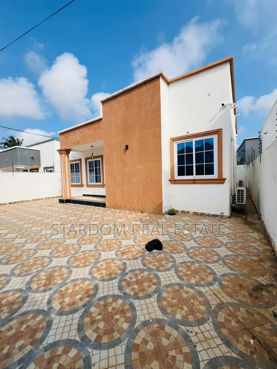 Furnished 2bdrm Bungalow in Spintex Road Coastal, Coca Cola for rent in Coca Cola