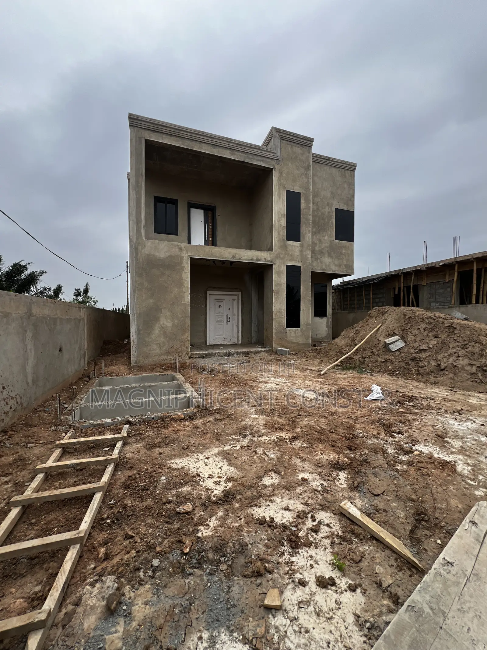 Duplex Uncompleted 4 Bedroom for Sale at Lakeside Estate in Ashaley Botwe