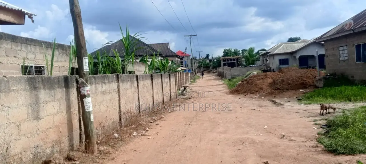 Fenced Property for Sale 100x100 in Atwima Nwabiagya