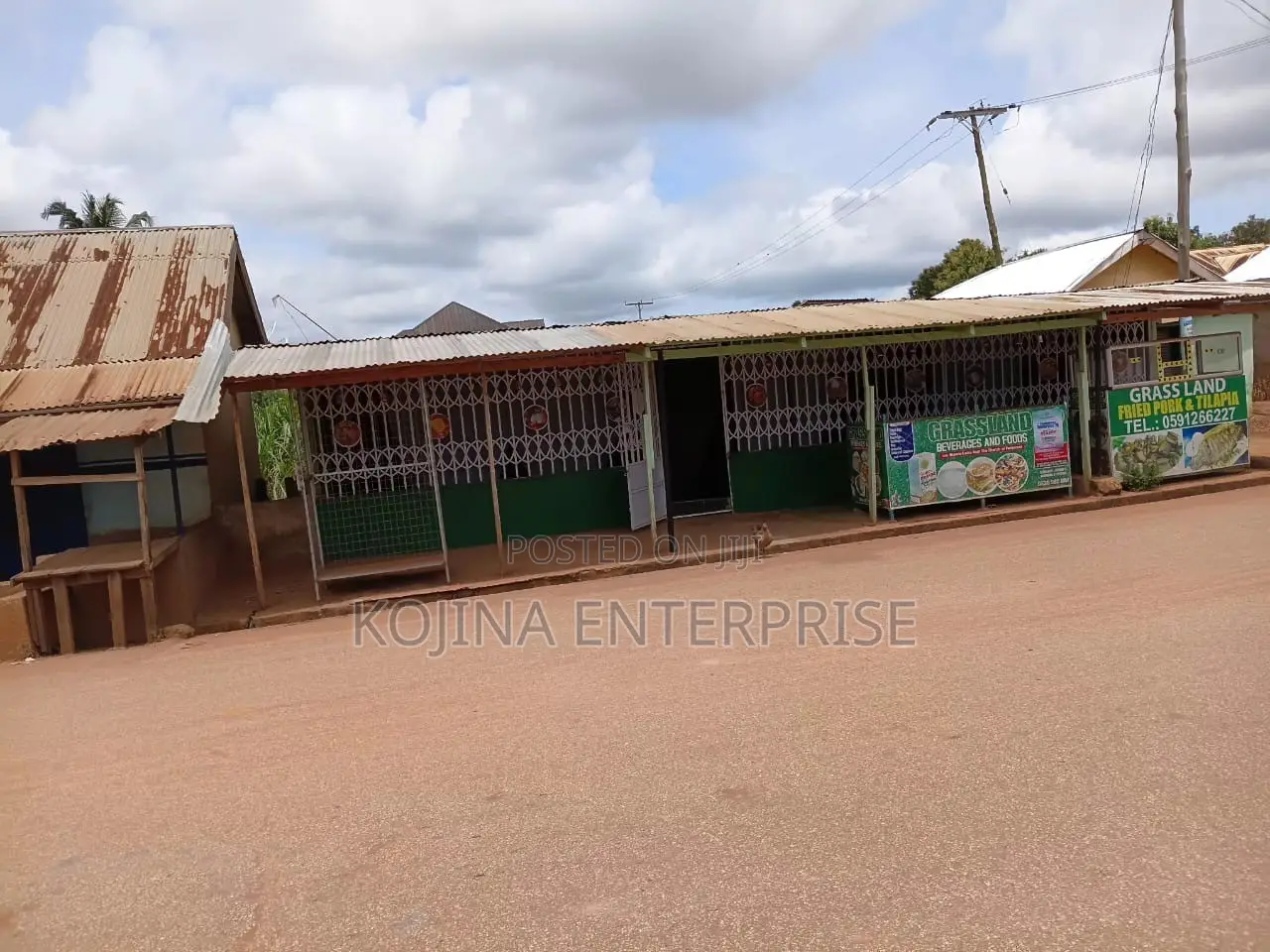 Fenced Property for Sale 100x100 in Atwima Nwabiagya