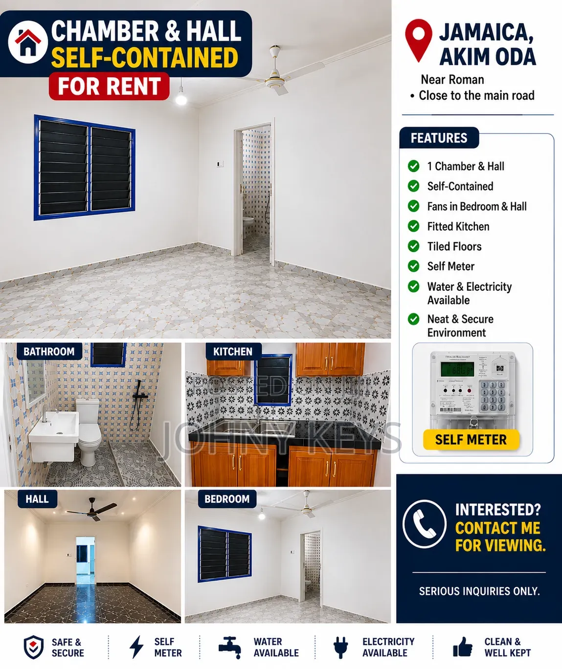 1bdrm House in Birim Central Municipal for rent in Birim Central Municipal