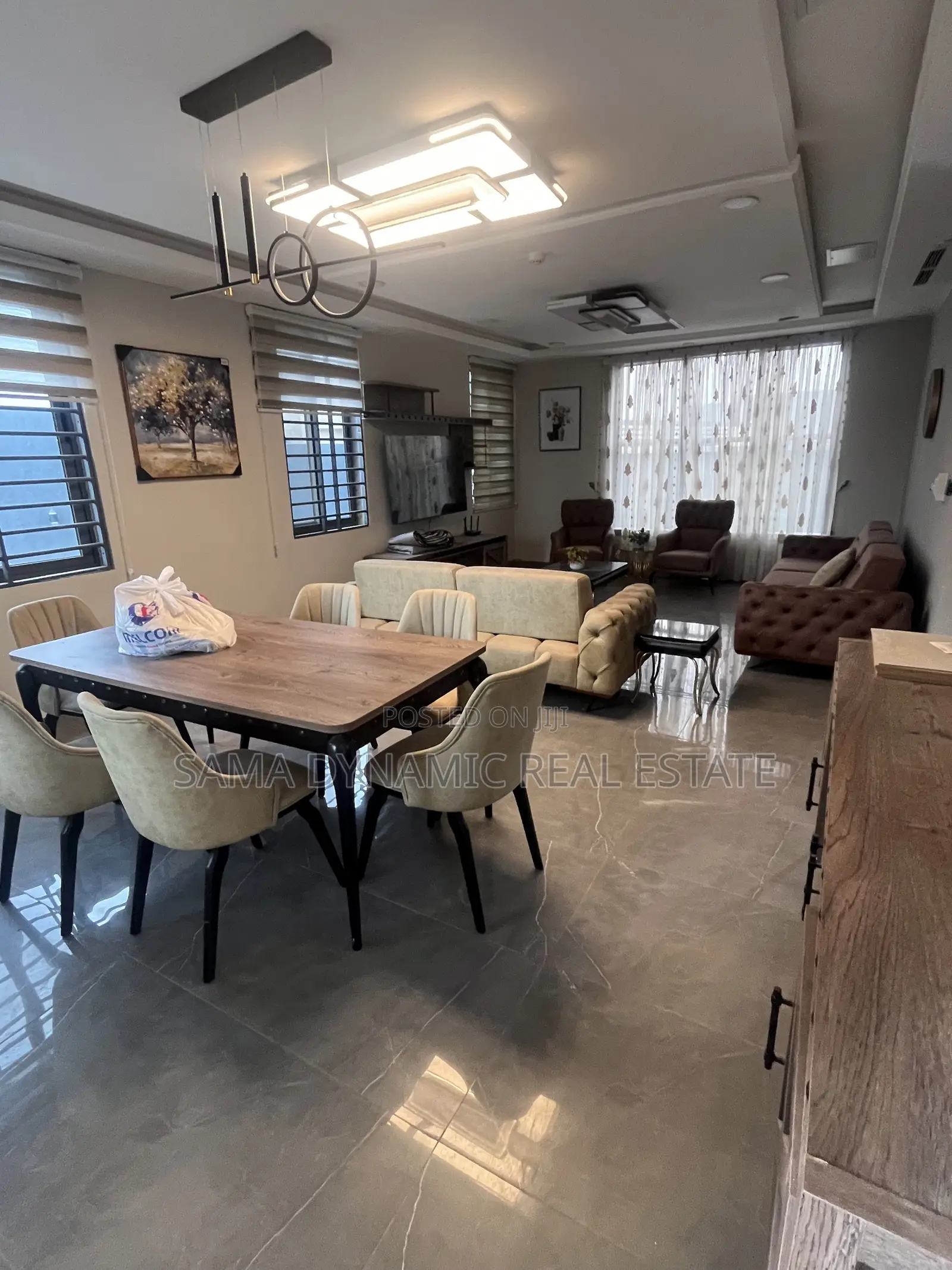 Furnished 5bdrm House in East Airport, Tseaddo for rent in Tseaddo