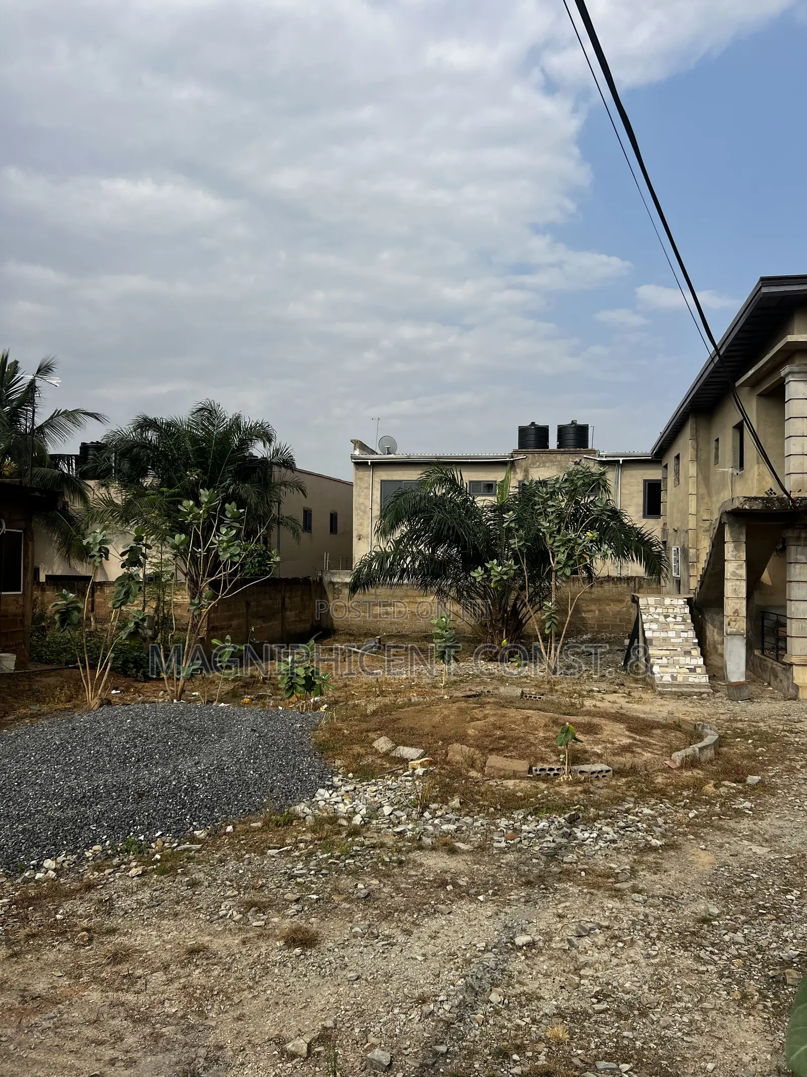 Title Half Plot at Lakeside Estate Comm5 for Sale 280,000 Wall N Gated in Ashaley Botwe