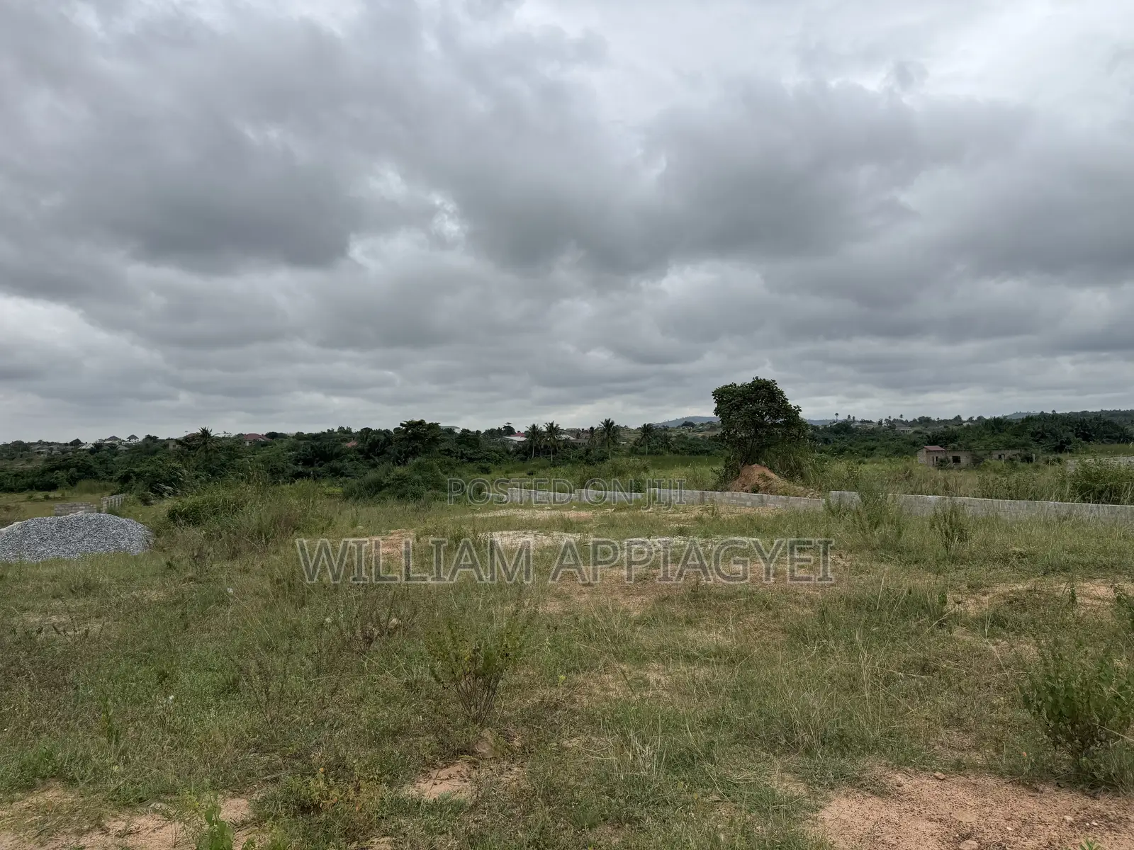 One Plot Secured Estate Land at Amasaman Kojo Ashong in Amasaman