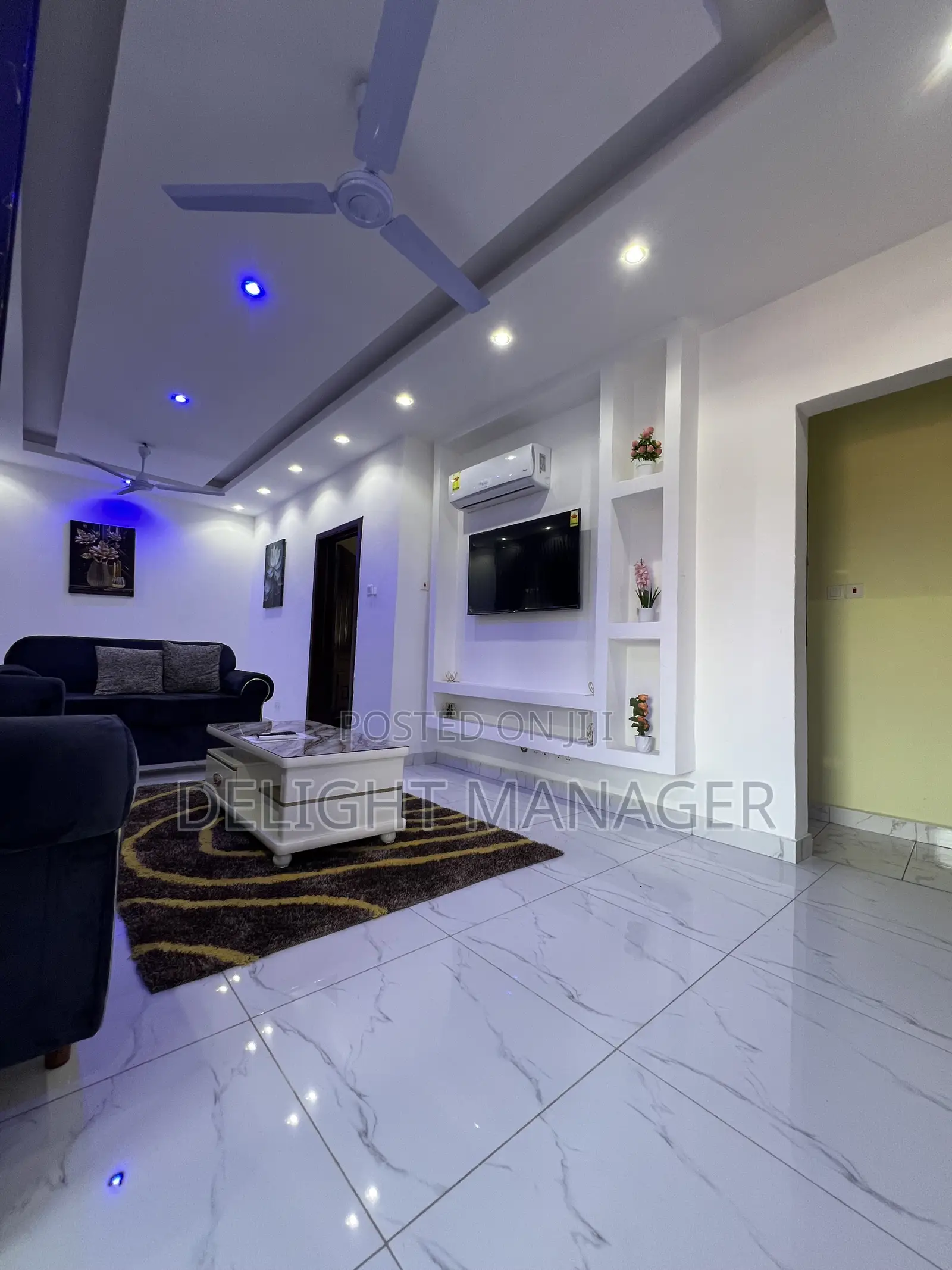 Furnished 2bdrm Apartment in Delightestate.N1, Dzorwulu for rent in Dzorwulu