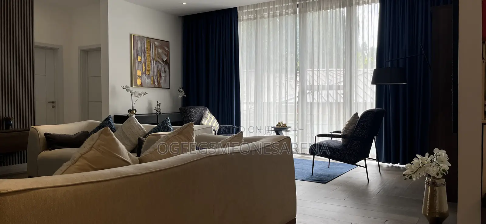Furnished 3bdrm Apartment in Victor Regent, Airport Residential Area in Airport Residential Area