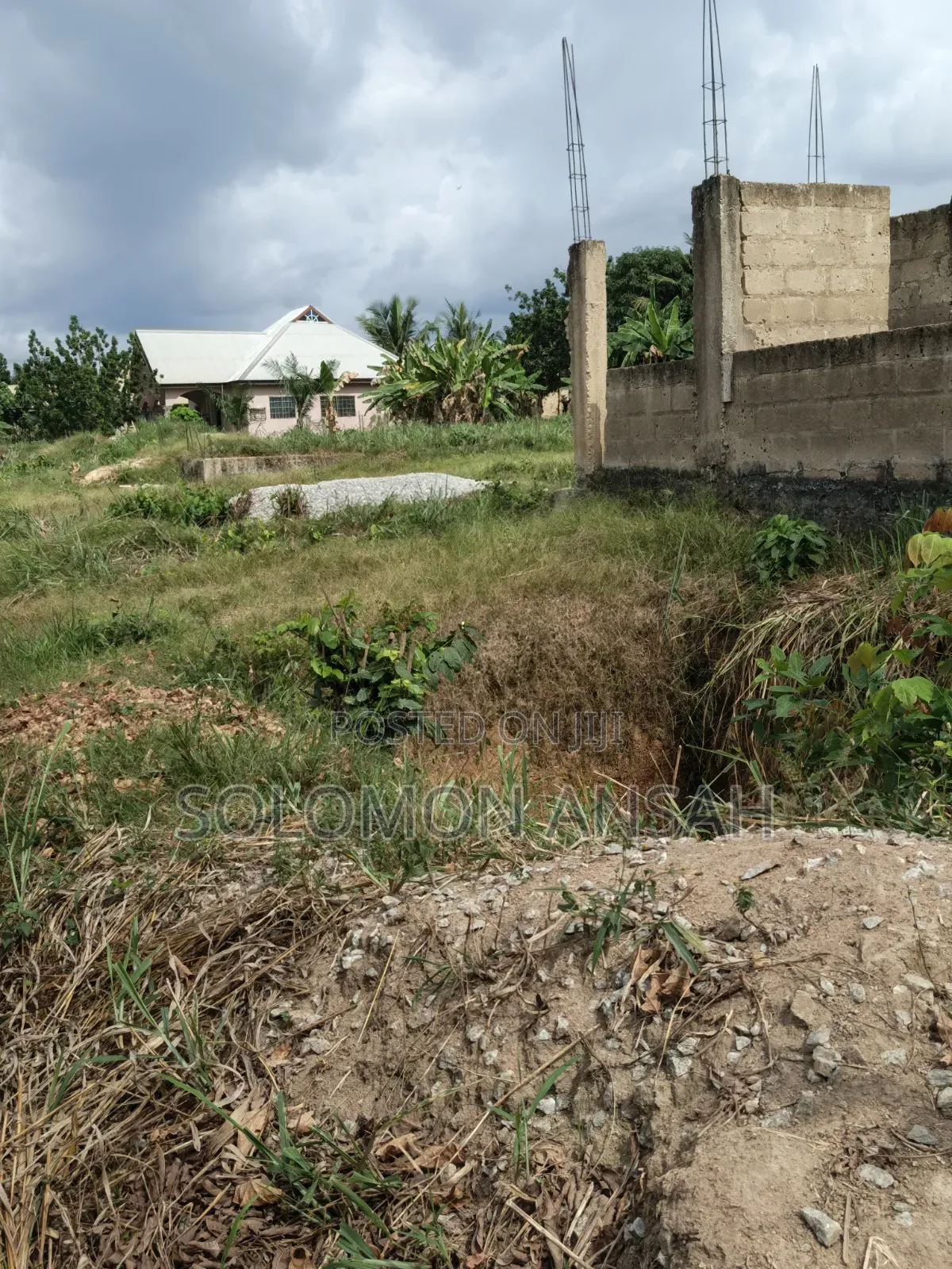 Two Plot With Proposed Guest House Structure  for Sale at Abuontem in Kumasi Metropolitan