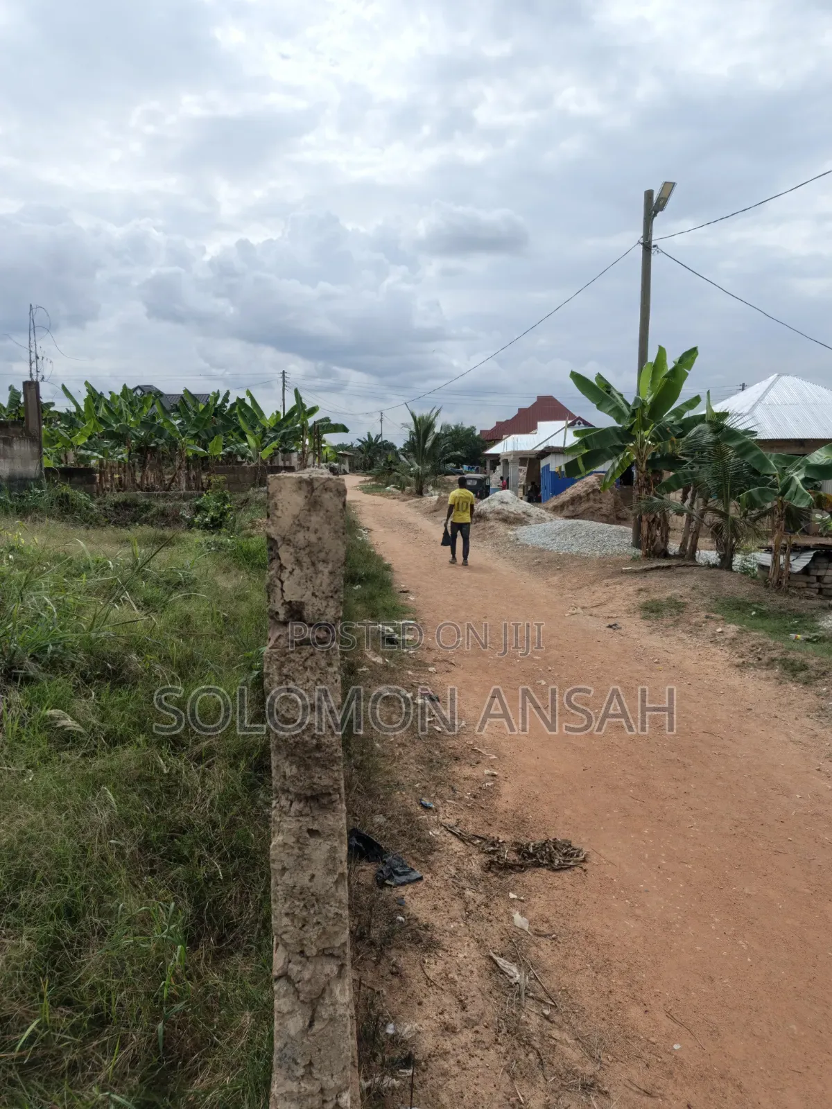 Two Plot With Proposed Guest House Structure  for Sale at Abuontem in Kumasi Metropolitan