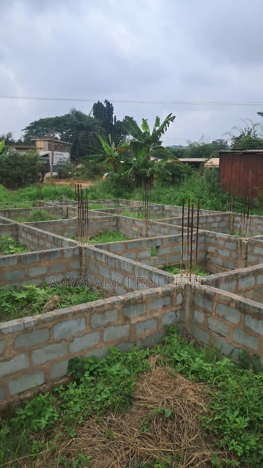 Plot of Land With Footing for Sale in Pokuase
