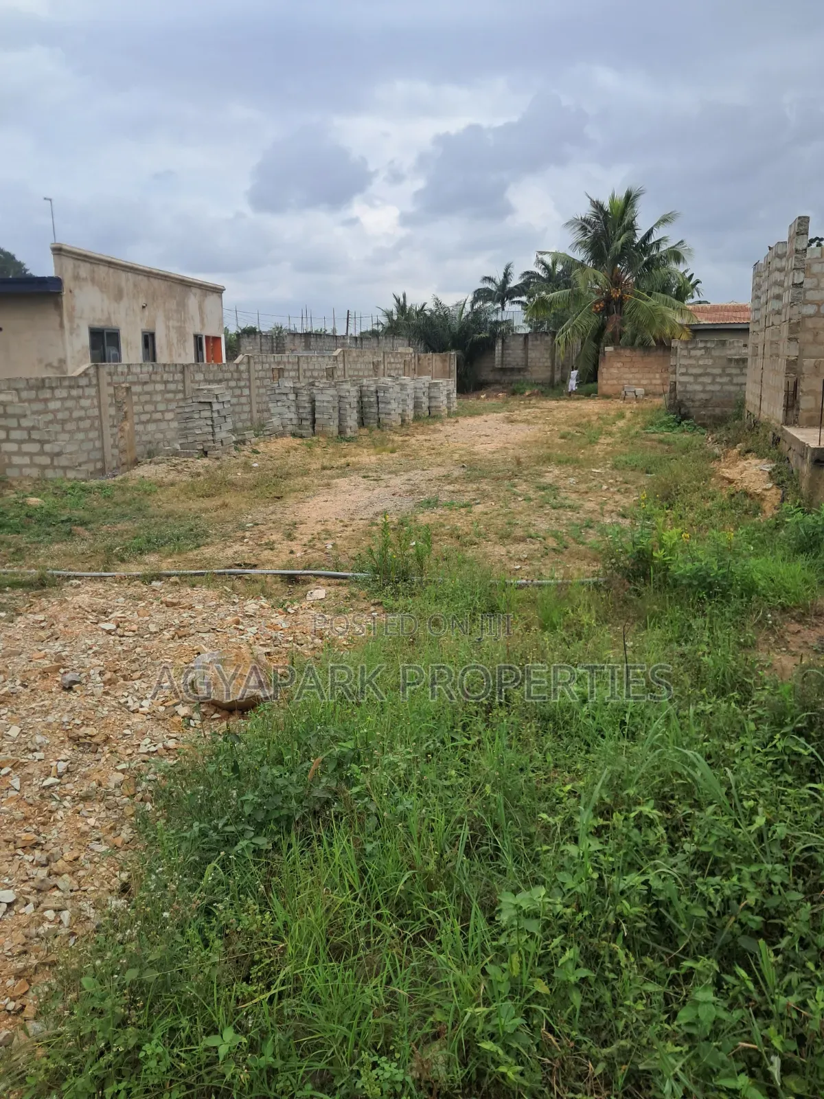 Plot of Land With Footing for Sale in Pokuase