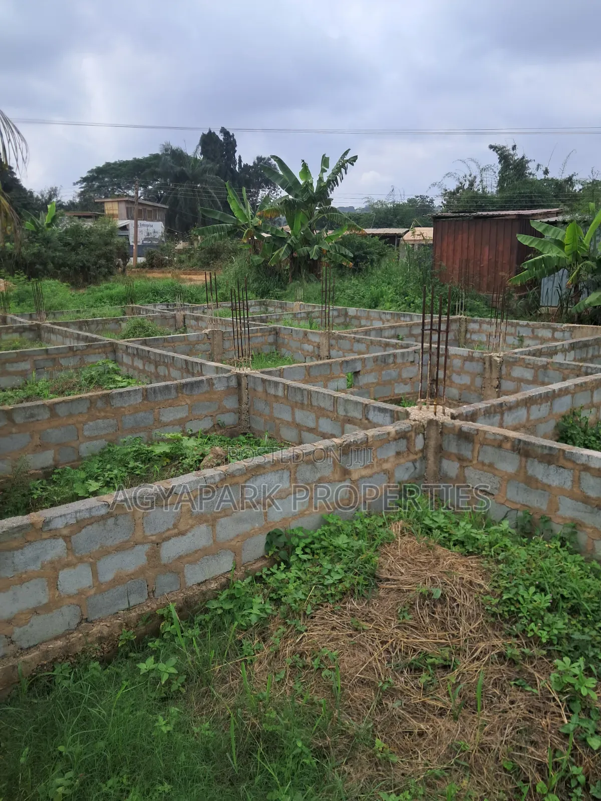 Plot of Land With Footing for Sale in Pokuase