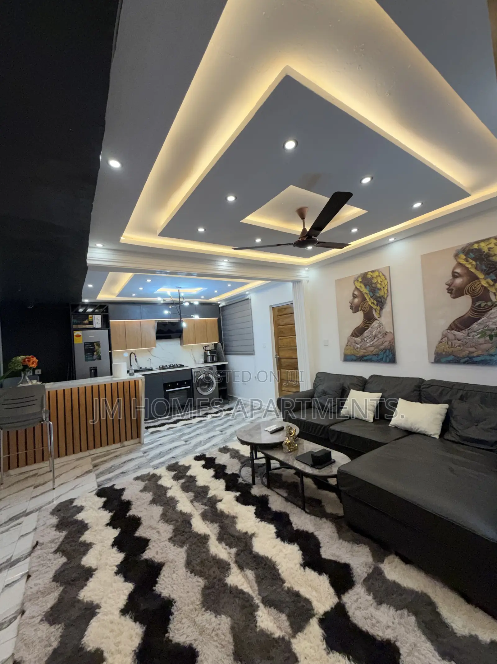 Luxury Furnished Studio for Short Stay – Tema Comm 25 in Community 25