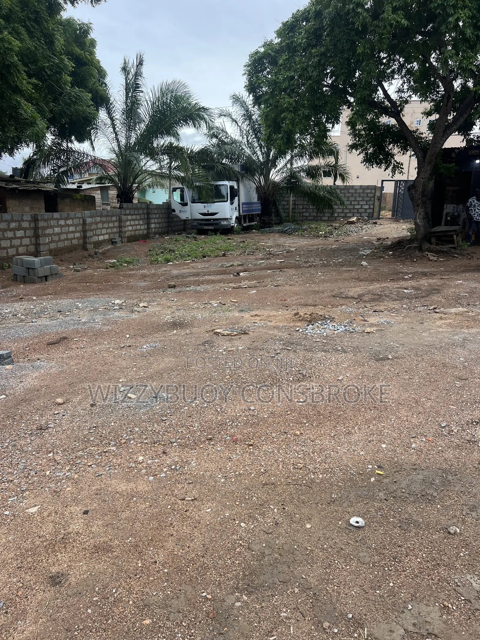 Two Main Road Plots of Land for Sale at Amasaman-Pokuase in Pokuase