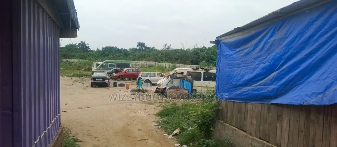 Two Roadside Plots for Sale Opposite Twellium Company LTD (Kotoku) in Amasaman