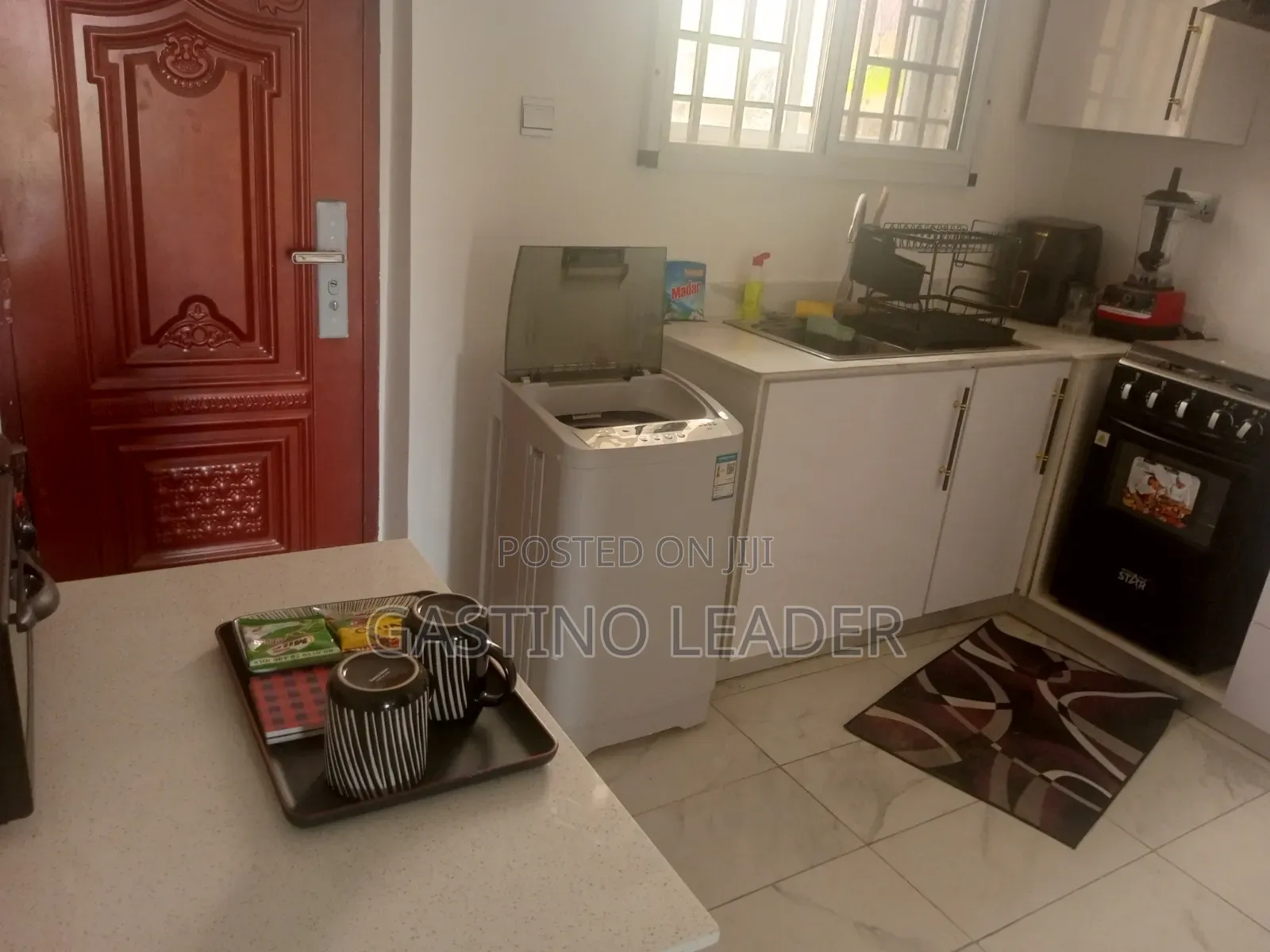 Furnished 1bdrm Apartment in Ashongman Estate, Police Station for rent in Police Station