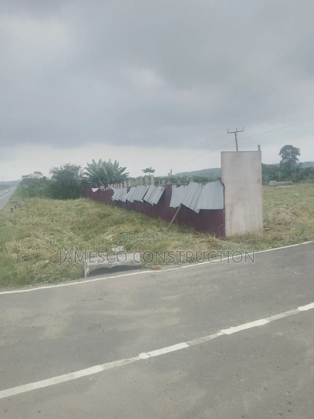 Uncompleted Fuel Station for Sale in Ayensuano