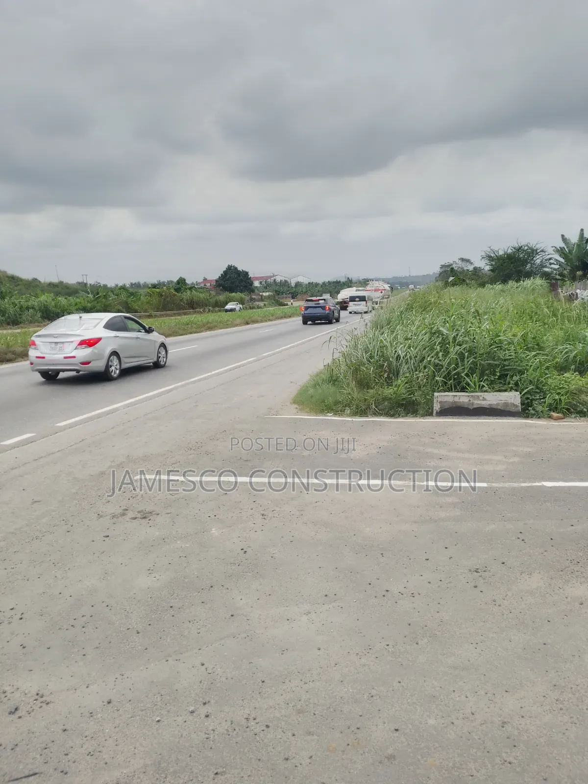 Uncompleted Fuel Station for Sale in Ayensuano