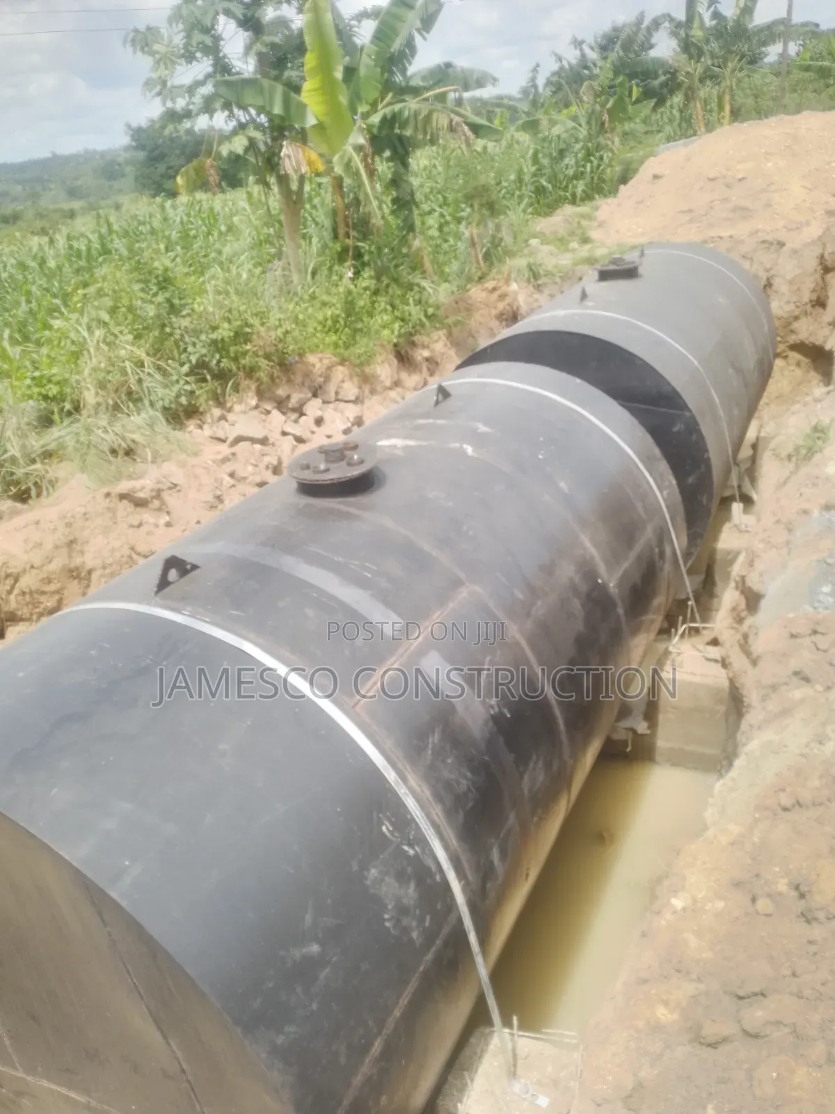 Uncompleted Fuel Station for Sale in Ayensuano
