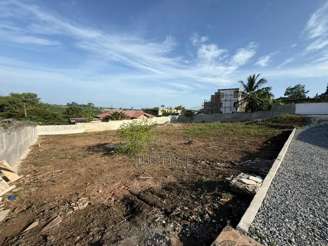 Well Located 100 by 125 Size Land Aburi in Aburi