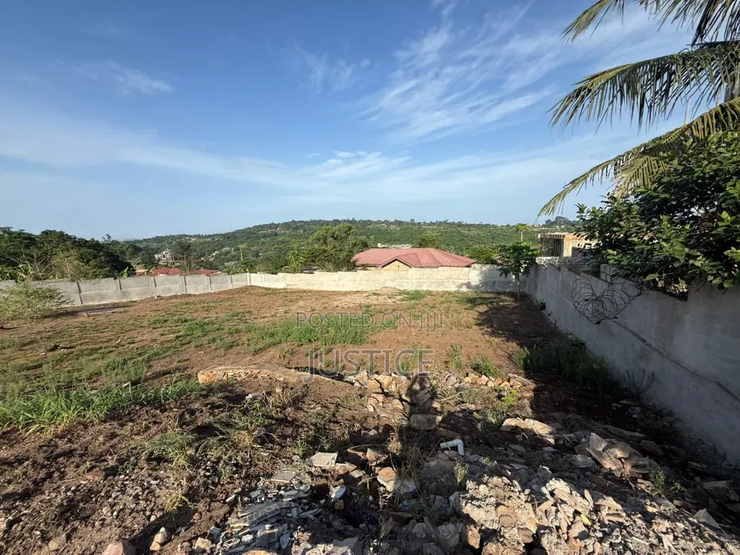 Well Located 100 by 125 Size Land Aburi in Aburi