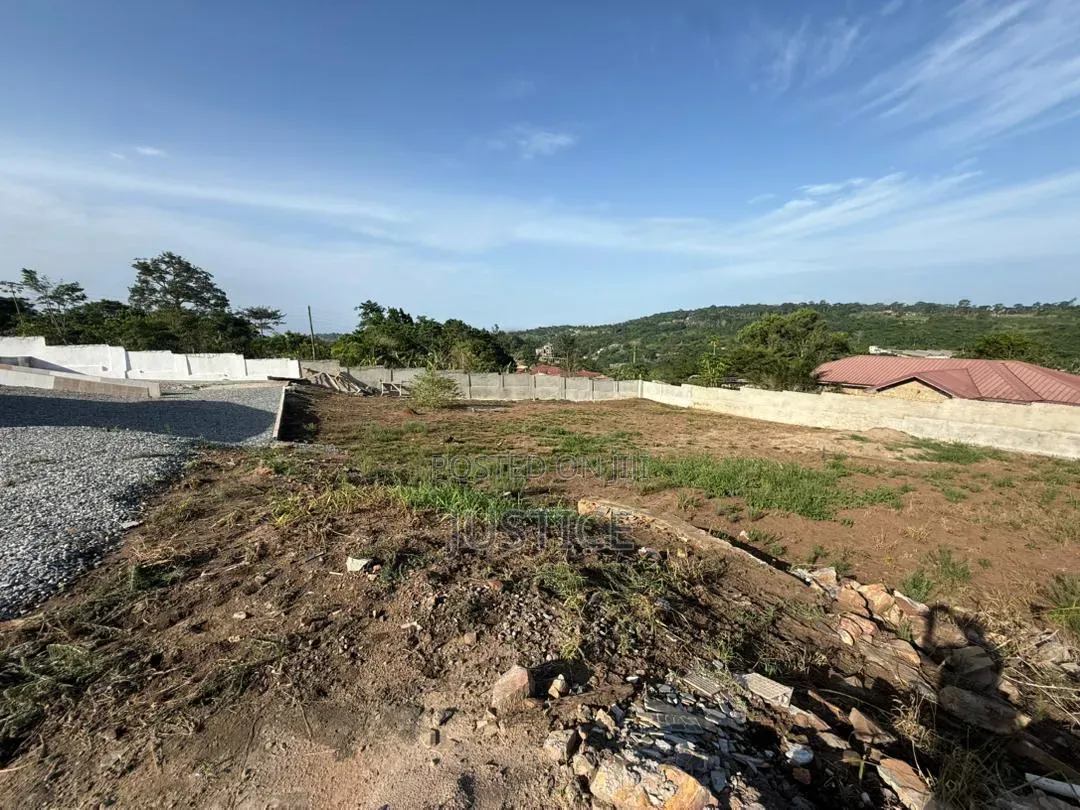 Well Located 100 by 125 Size Land Aburi in Aburi
