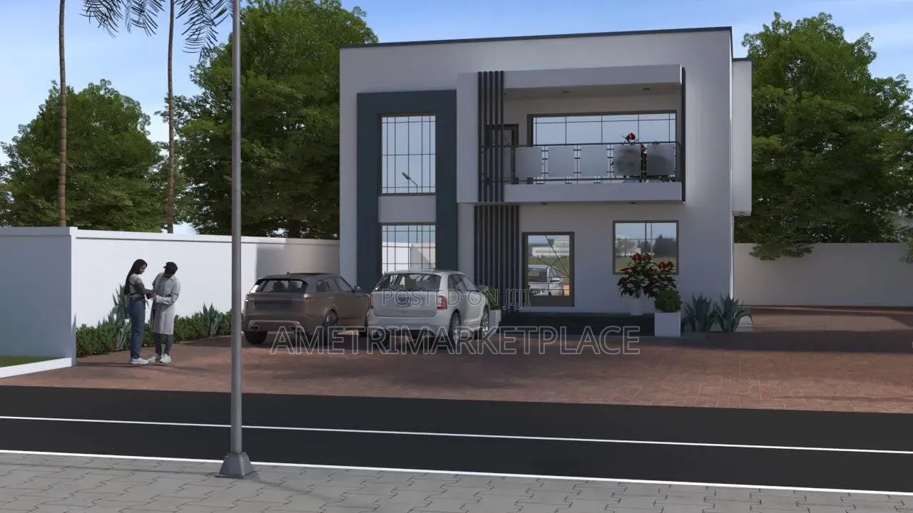 Very Quality 4bdrm House at Gbetsile Court, Beside Stonebowy's House. in Community 25