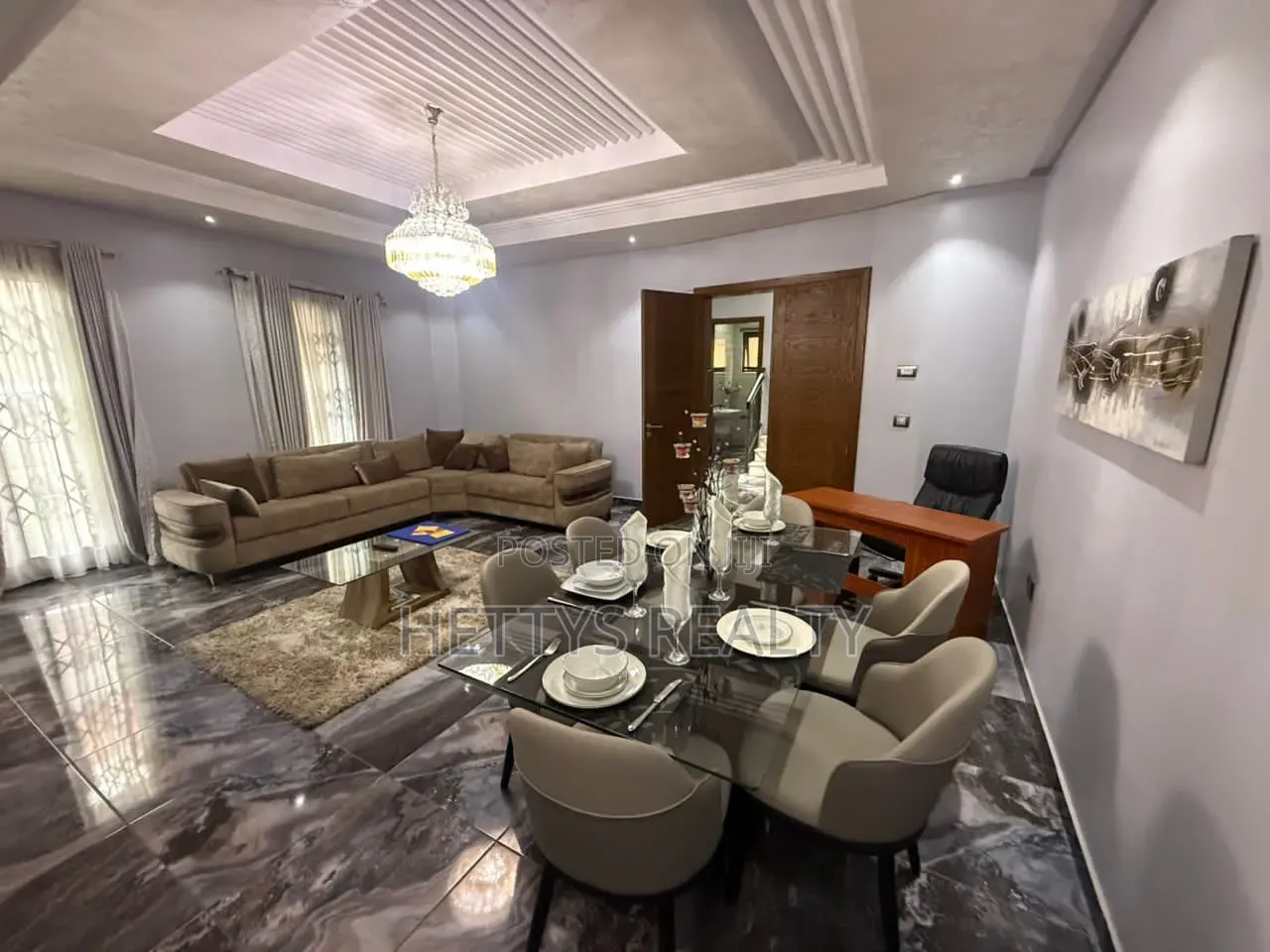 Furnished 4bdrm House in Boundary Road Area for rent in Boundary Road Area