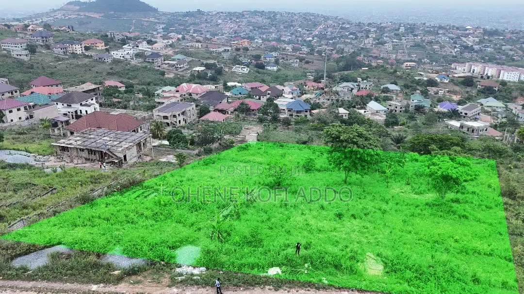 Registered With Land Title Certificate Land at Kwabenya Hills for Sale in Kwabenya