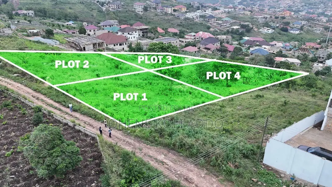 Registered With Land Title Certificate Land at Kwabenya Hills for Sale in Kwabenya