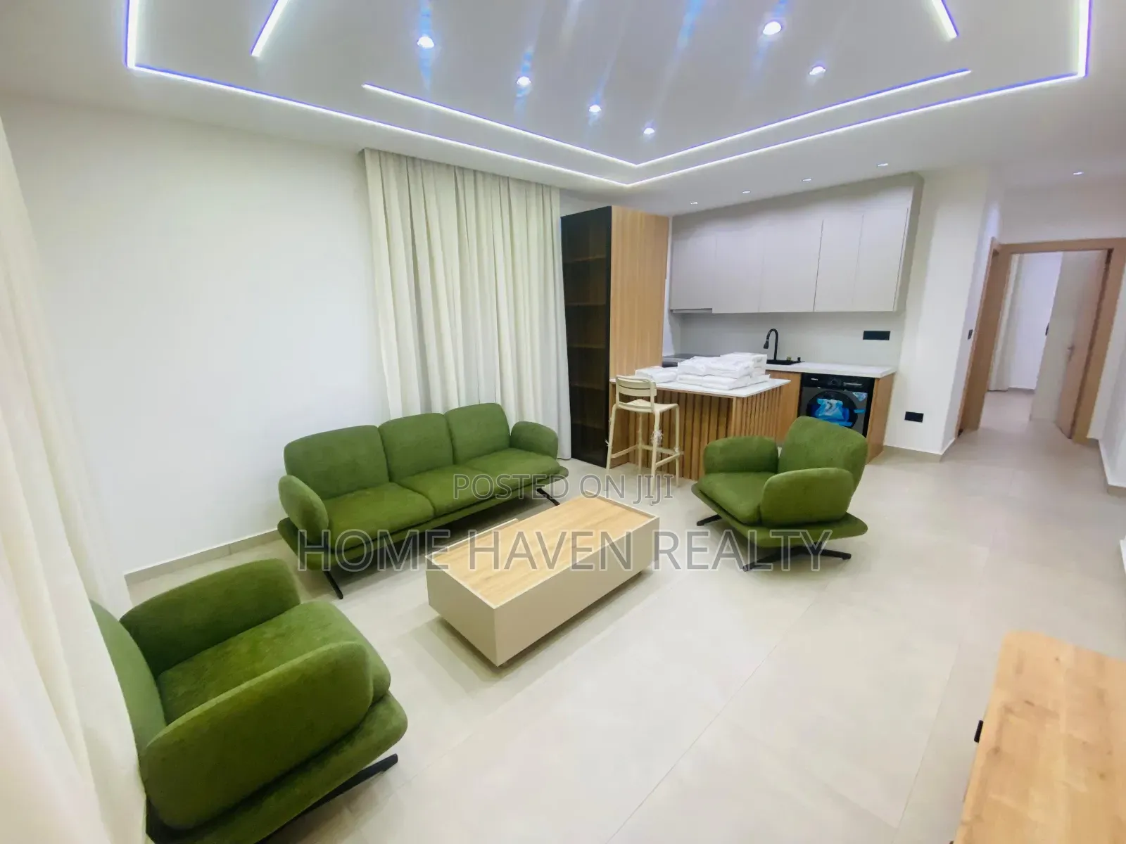 Furnished 1bdrm Apartment in Dzorwulu for rent in Dzorwulu