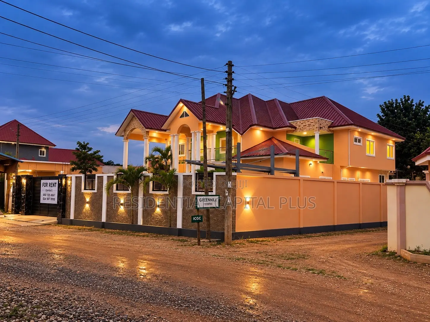 6bdrm Duplex in Opposite Ghana Flag, Oyarifa for rent in Oyarifa